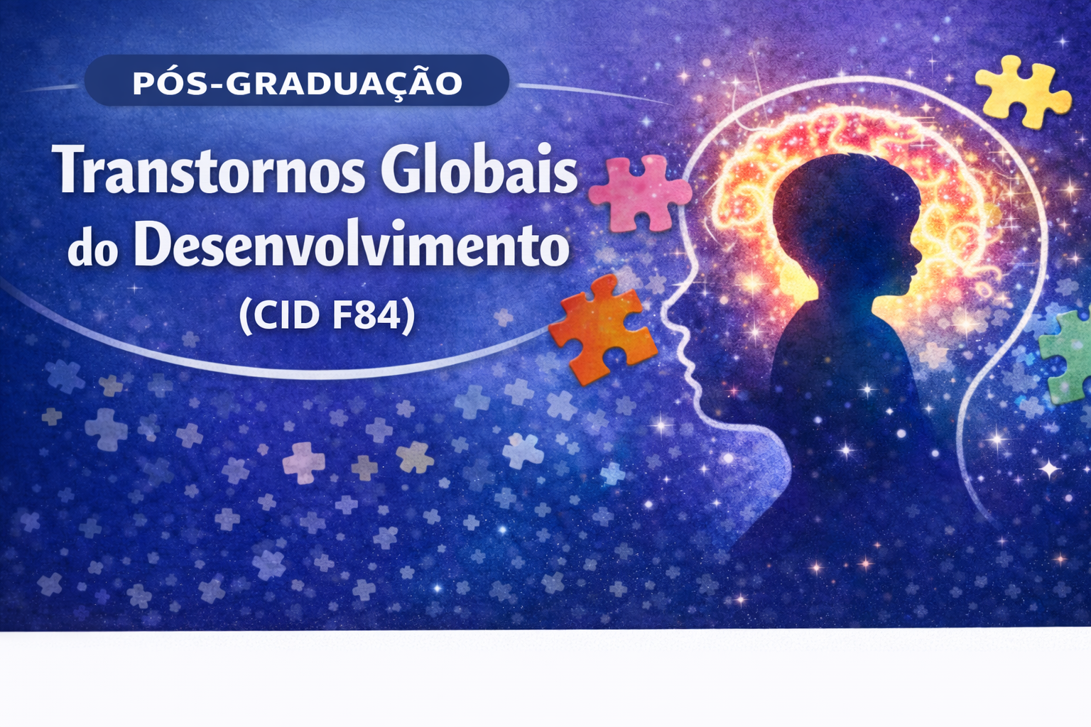 Pós-graduação: Transtornos Globais do Desenvolvimento (CID F84)